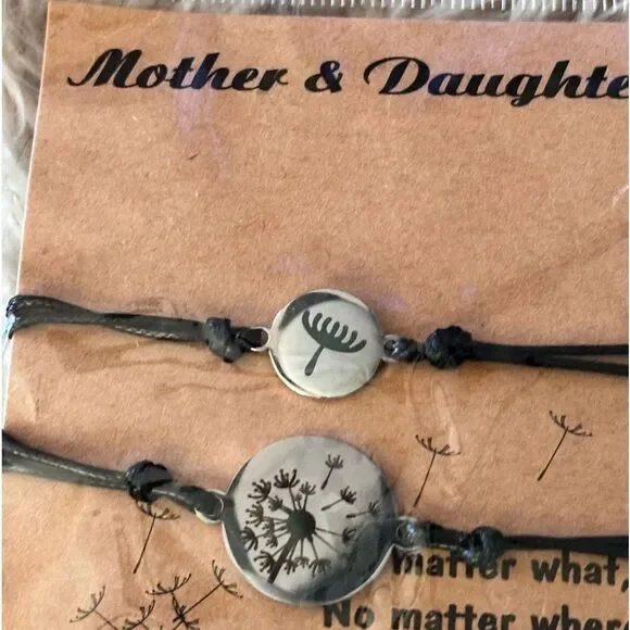 Mother Daughter Bracelet Set 🌲 Stocking Stuffer NWT - Picture 4 of 8